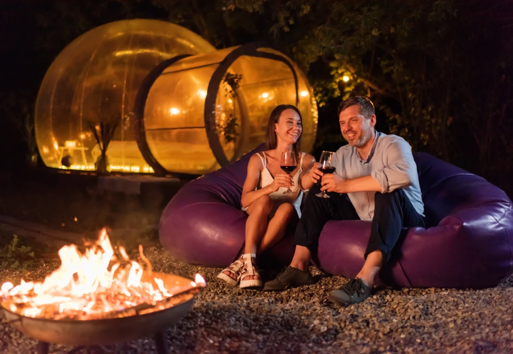 bubble tent picnic